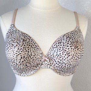 Victoria's Secret 38DD Bra Lined Perfect Coverage Wired Convertible Straps